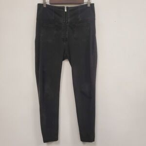 Freddy Wr Up Womens Low Rise Booty Shaping Skinny Jeans Size XL Black Slimming